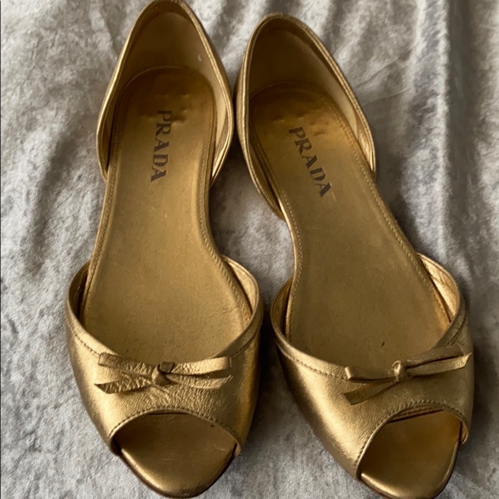 Authentic Prada flats